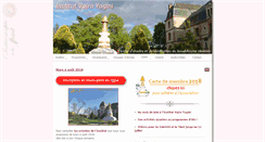 Desktop Screenshot of institutvajrayogini.fr
